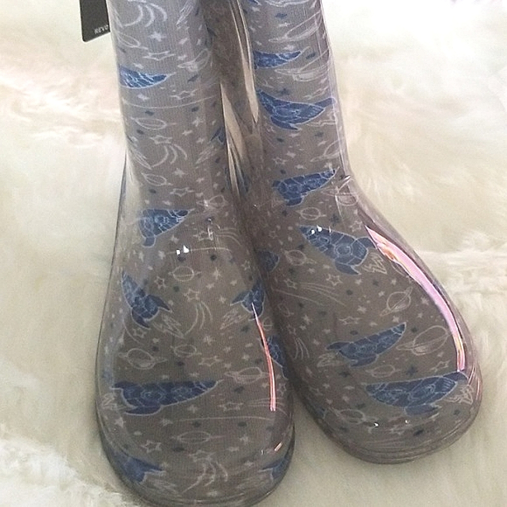 KID BOOT 👣sale😘RECO Boys Rocket Rain ⭐Boots⭐ - Picture 5 of 7